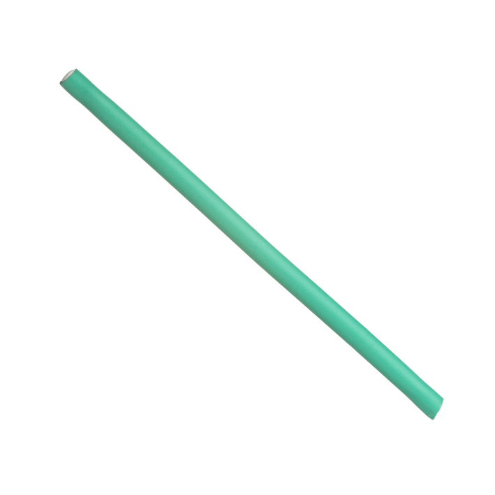 BOLSA 12 PAPILLOTS CORTOS VERDES 17.5 X 0.8 01251