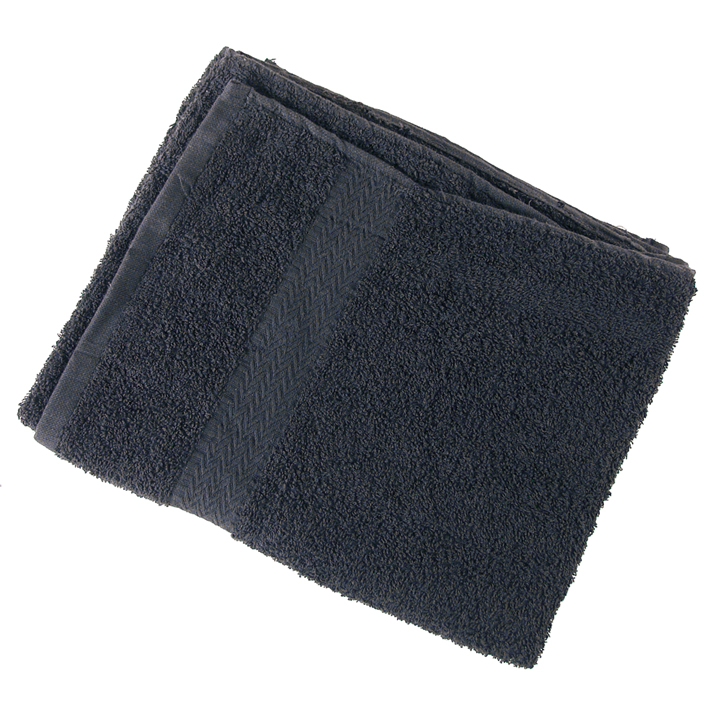 TOALLA 100% ALGODON 50X100 NEGRA